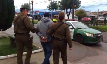 Delincuente es detenido contaba con orden de detención pendiente en Puerto Montt