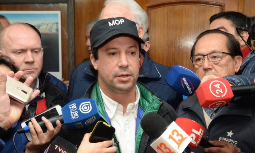 "La ciudad de Osorno está paralizada" afirmó Subsecretario de Obras Públicas