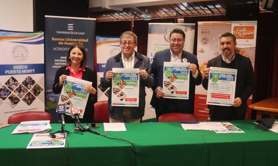 Municipalidad de Puerto Montt lanza nueva edición del Concurso “Lukas Para Emprender”