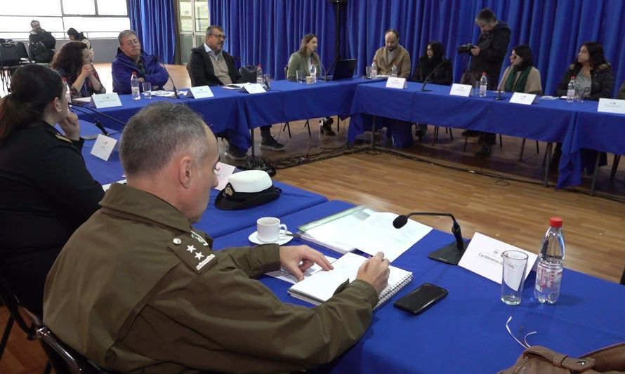 Sistema Nacional de Seguridad Municipal reforzará prevención y combate de delitos en Puerto Montt 