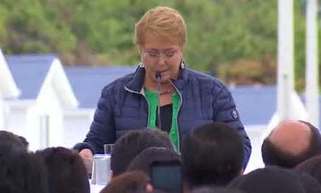 Bachelet inauguró en Puerto Varas población que lleva su nombre