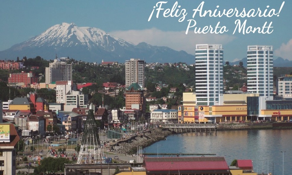 Hoy Puerto Montt celebra sus 165 años de Aniversario