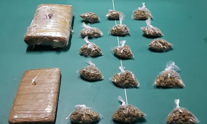 2 sujetos fueron detenidos con marihuana tipo cripi en Puerto Montt