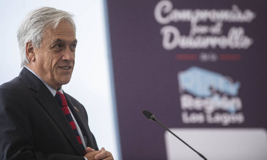 Presidente Piñera anuncia millonario plan de desarrollo para la región de Los Lagos