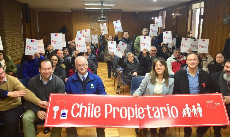 Ministro Ward da puntapié inicial a Chile Propietario en la región de Los Lagos