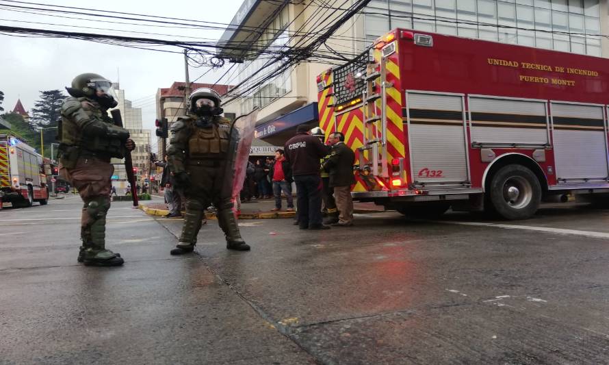 Tres menores de edad detenidos por portar elementos incendiarios