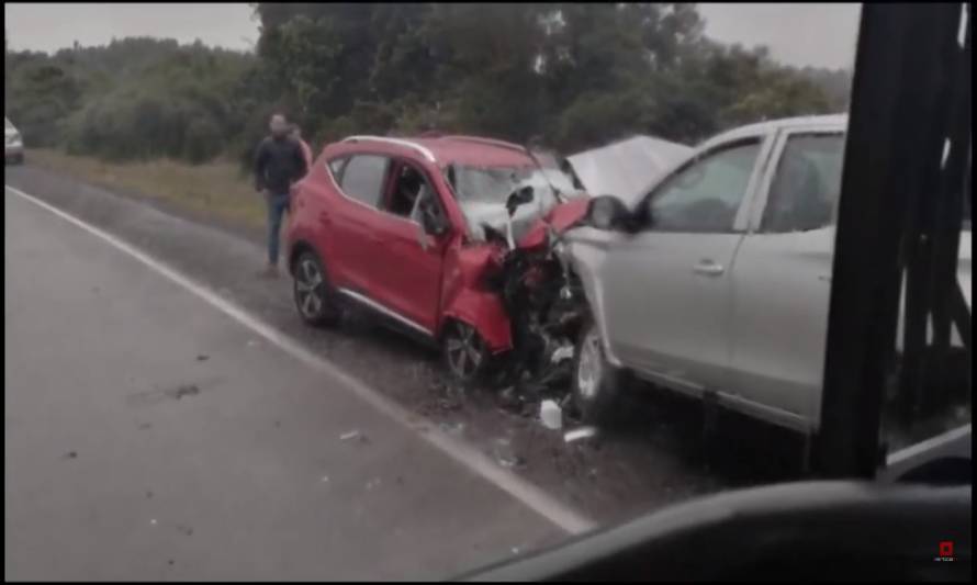 Fatal Colision dejó cuatro victimas en Ancud.