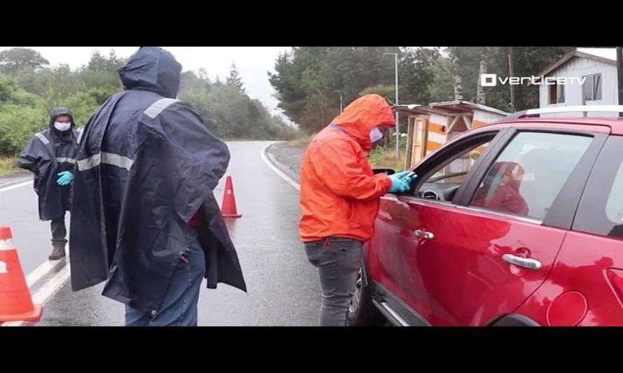 Autoridades inspeccionan puntos y barreras sanitarias de la Región