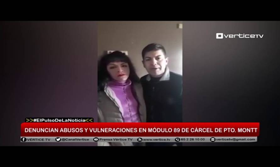 Internos LGBTI de cárcel de Puerto Montt denuncian abusos