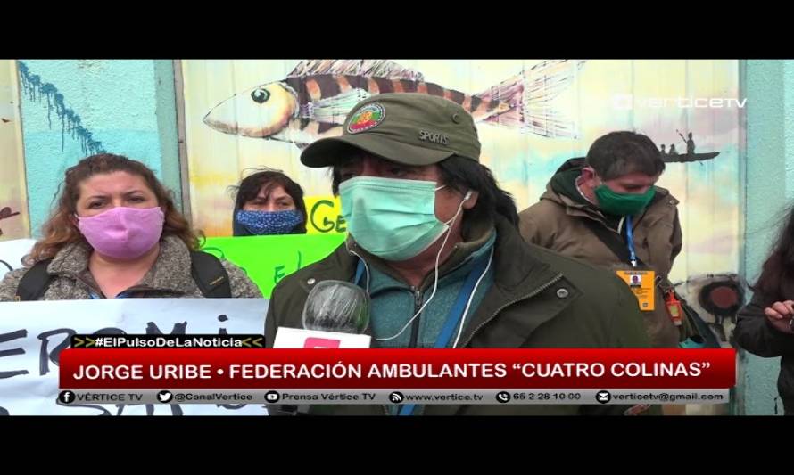 Ambulantes molestos tras ser excluidos de reuniones: Interpusieron denuncia por discriminación