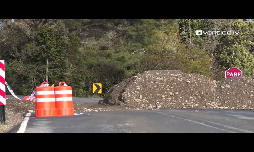 La “barrera” que se instaló en Colonia tres puentes no es más que un “montón de tierra”