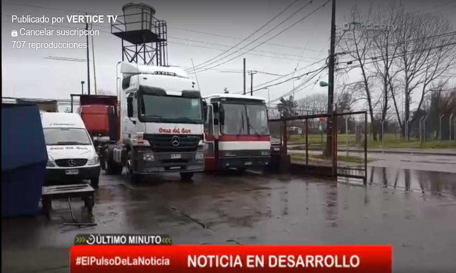 Movilizaciones de camioneros en el sur