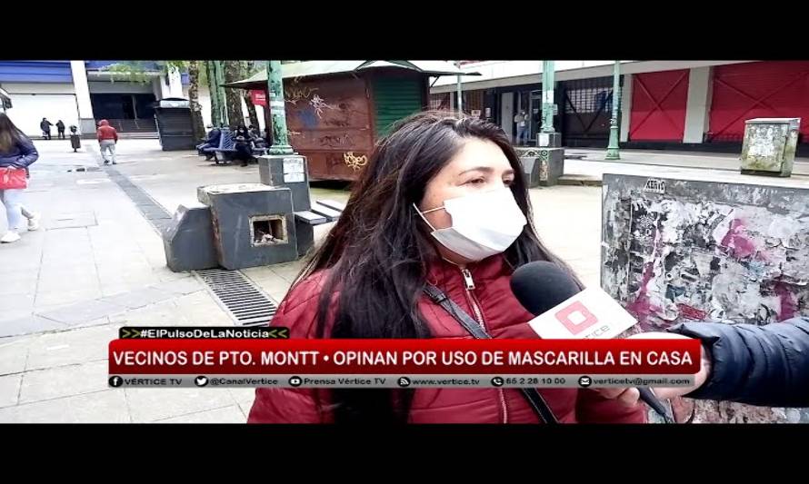 Ministro de Salud recomendaría “usar mascarilla” en las casas producto del aumento de casos en Pto. Montt