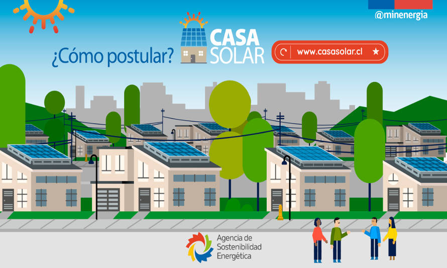 Seremi de Energía de Los Lagos llama a las familias de Puerto Montt a postular al programa Casa Solar
