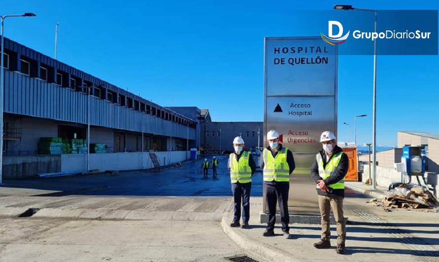 96 por ciento de avance presenta el nuevo Hospital de Quellón
