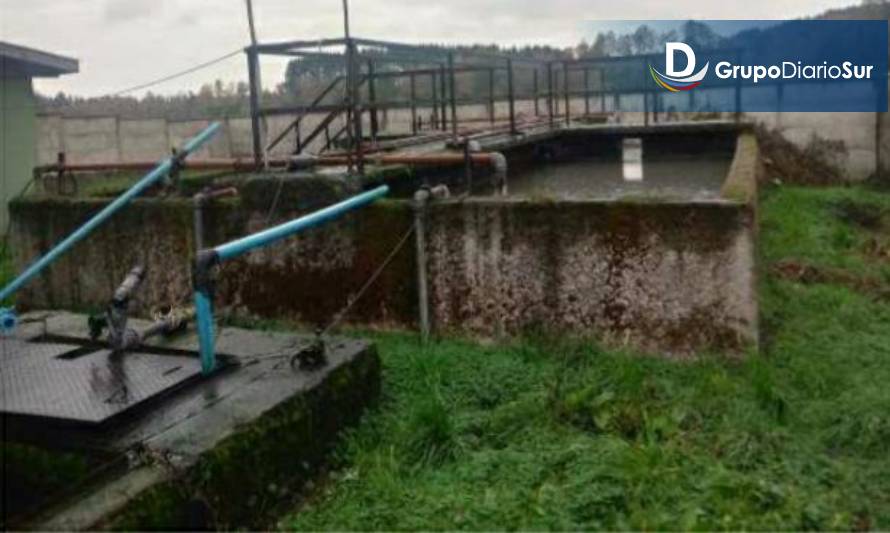 Realizan mejoramiento en planta de tratamiento de aguas servidas en Tegualda