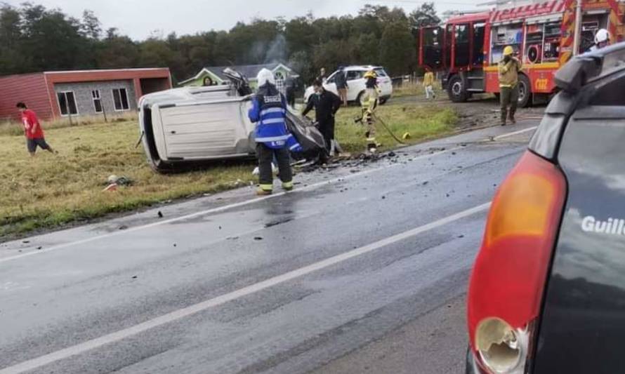 Sábado negro: matrimonio murió en Quellón y suben a cuatro los fallecidos en accidentes de tránsito
