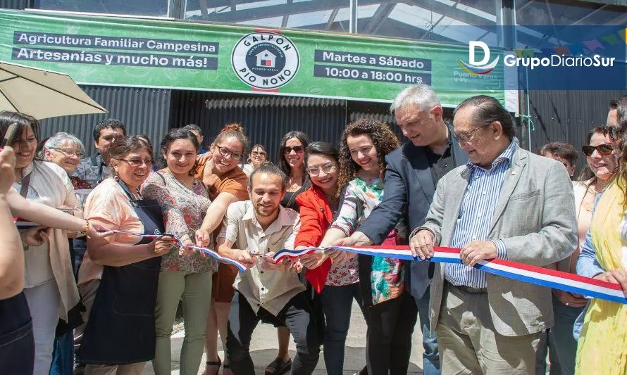 Galpón Pío Nono: nuevo mercado abrió sus puertas en Puerto Varas