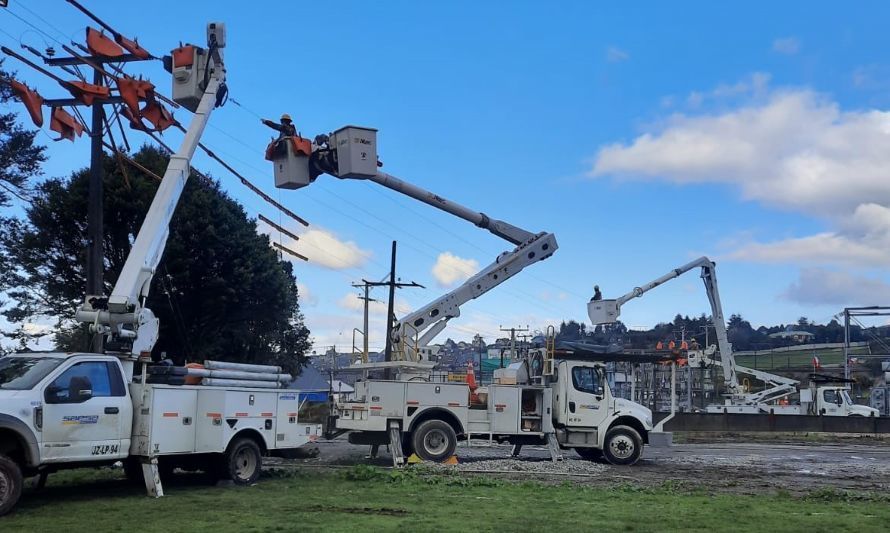 Saesa realizará mantenimiento de sus redes de distribución en Puerto Montt 