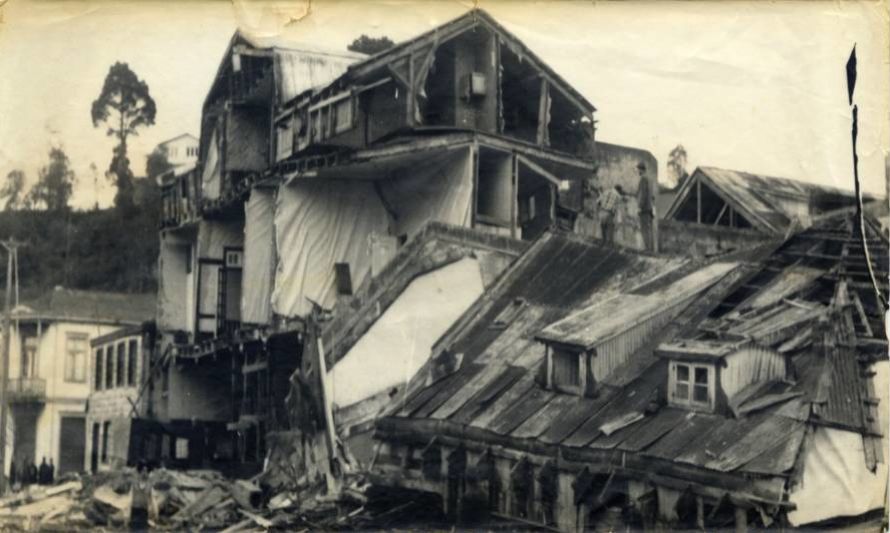Vecinos de Población 22 de Mayo y municipio conmemoraron el  63° aniversario del Terremoto de 1960