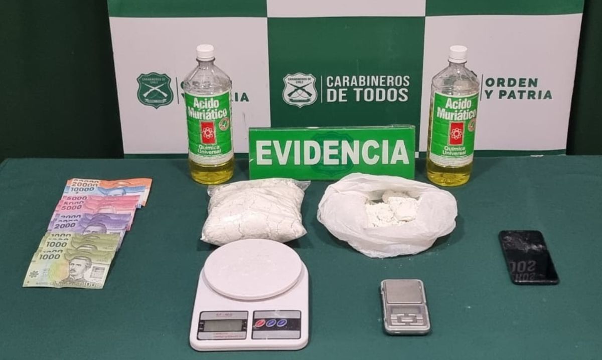 Carabineros del OS-7 desarticula organización dedicada al tráfico de drogas