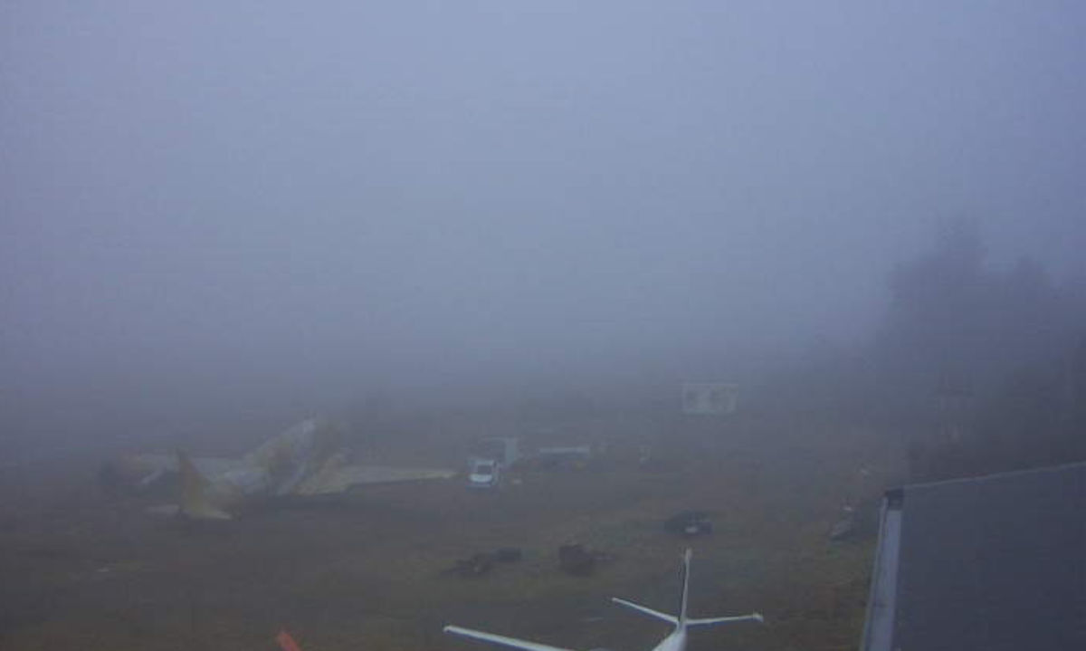 Suspenden vuelos en El Tepual por escasa visibilidad