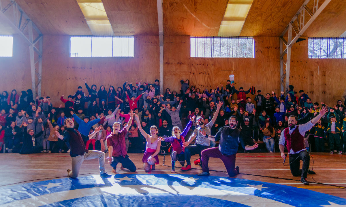 Fundación Mustakis y Circo Frutillar celebran “Circo en tu escuela 2024” con evento circense dirigido a niños, niñas y profesores